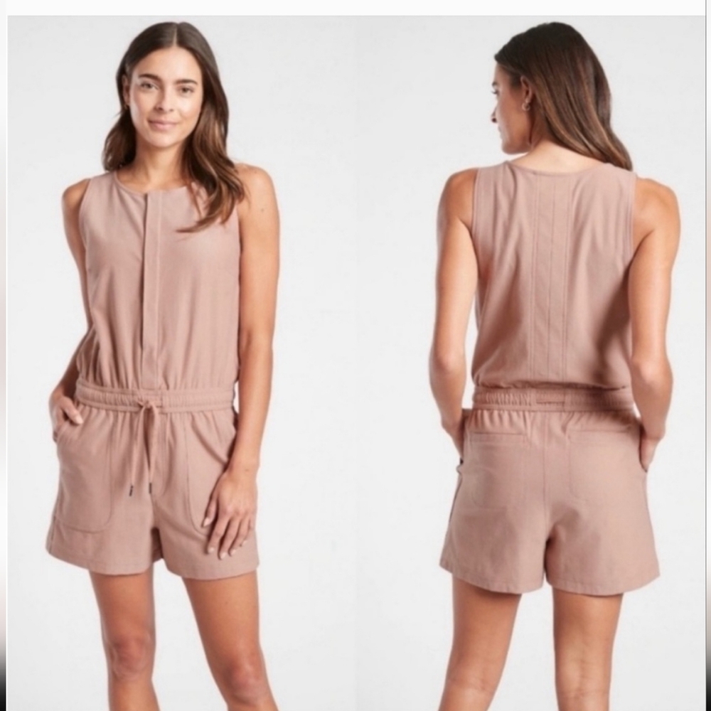 Athleta pink romper